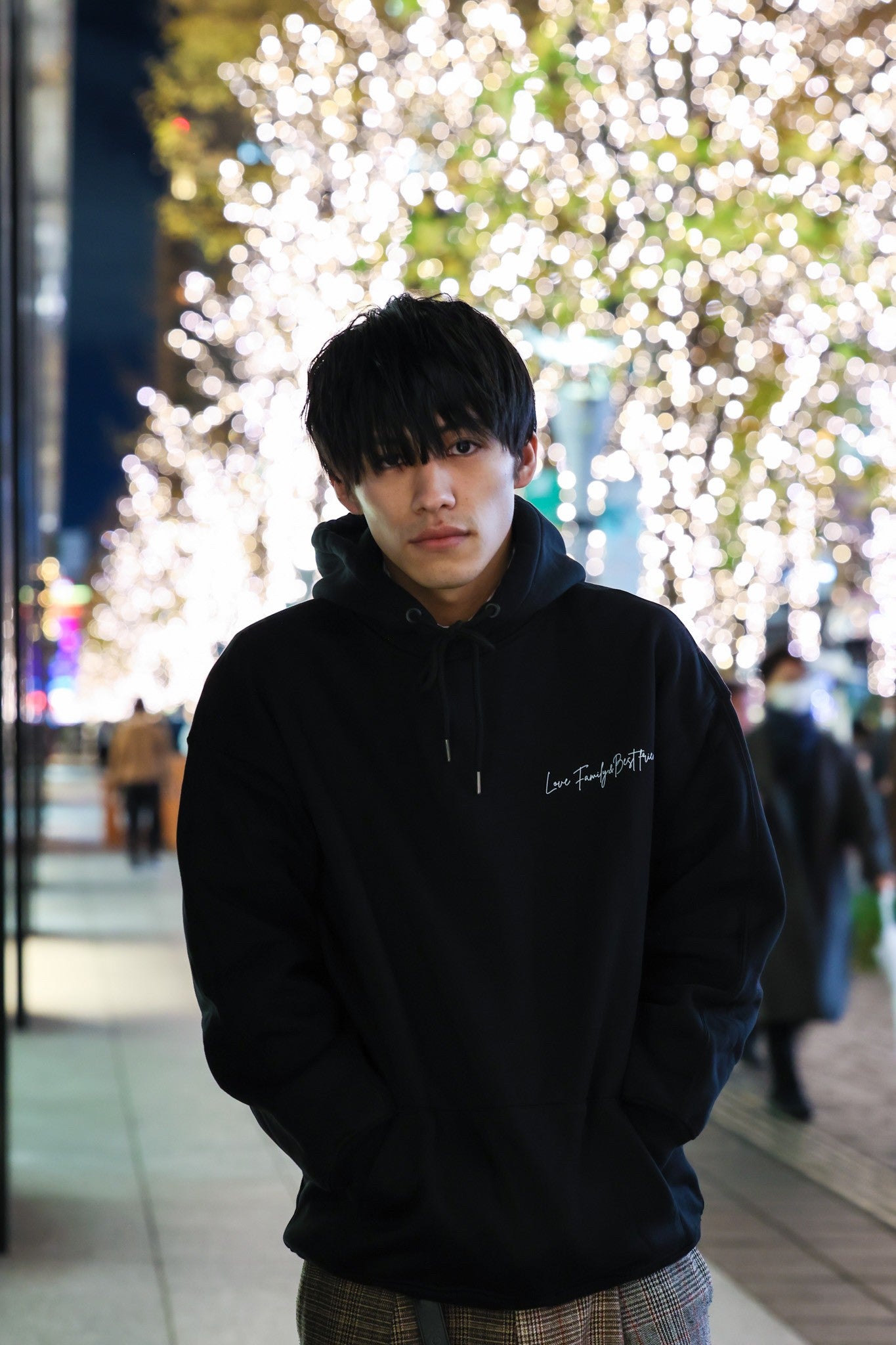 love family&best friends パーカー